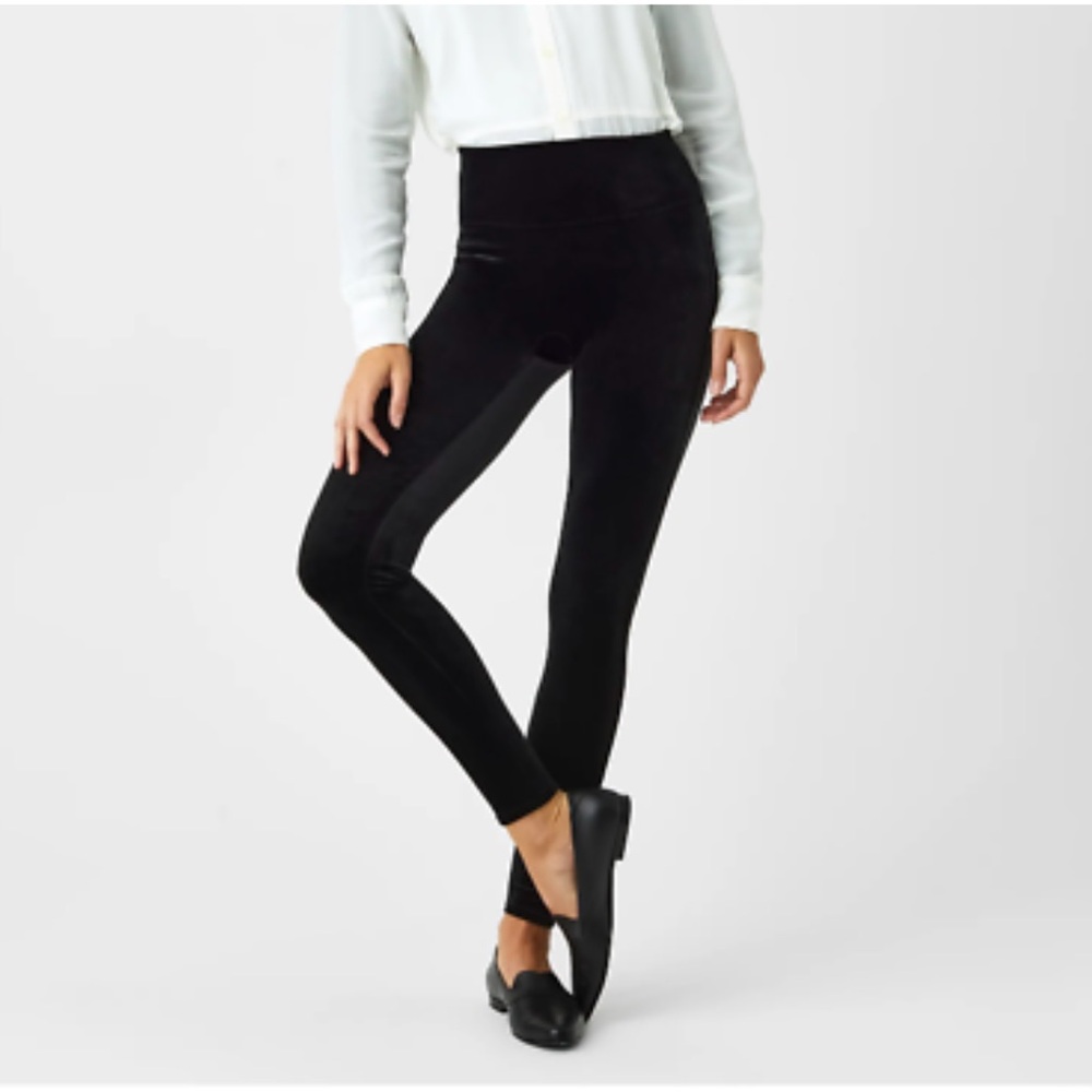 SPANX | Black VELVET Leggings 2070 Small